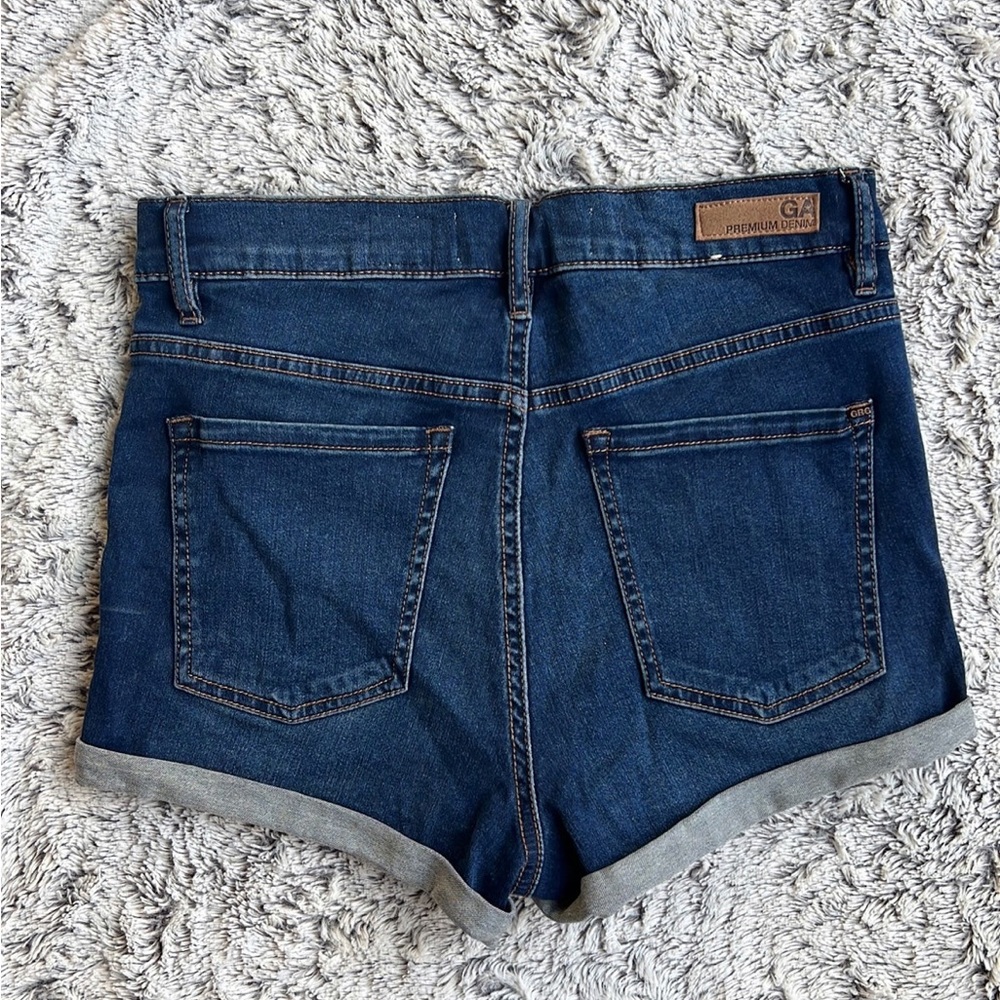 Garage Retro High Rise Shorts Stretch